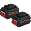 Image de ProCORE18V 1600A01BA3 Pack batterie 18V 2x4.0Ah + GAL 18V-40