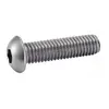 Image de Vis machine M8x20 tête bombée six pans creux ISO 7380-1 boîte 100