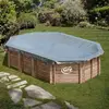 Image de Bâche d'Hiver pour Piscine en Bois 580 g/m2 - Évora, Anis, Cardamome
