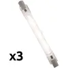 Image de Zenitech ampoules halogènes R7S 120W - Lot de 3