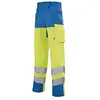 Image de IRIS WORK VISION 2 Pantalon haute visibilité LA-1HVNXCP-6-592-1 jaune fluo/bleu azur