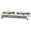 Image de Casselin Crêpière double CCD40EP - Inox