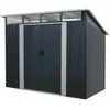 Image de Abri jardin acier 1,93×2,38×2,03m - 4,61m²
