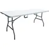 Image de Bigbuy Table de jardin pliante - Blanc