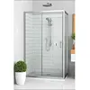 Image de EICL214019VPE Paroi coulissante 1400 mm H1900 mm verre 5 mm chrome