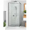 Image de EIFIX080192PE Paroi de douche fixe 80x190 verre 4 mm anticalcaire