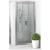 Image de EICL3 1406001011 Paroi de douche coulissante 3 volets 1200x1900 argent poli