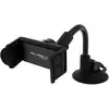 Image de Akashi Support Smartphone Fixation Ventouse Pare-brise Ressort Extensible Noir