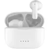 Image de Akashi Écouteurs Bluetooth 5.4 Boitier de charge 30h Bouton de commande Blanc