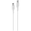 Image de Câble Accsup USB C vers USB C Blanc