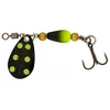Image de Cuiller Tournante Daiwa Silvercreek Spinner 6g : Coloris Daiwa - Black/ Yellow Dots