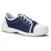 Image de LOANE-MARINE-37 Chaussure de sécurité basse femme S1P SRC blanche/bleu marine