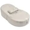 Image de Cocoonababy cocon nouveau-né lin naturel avec drap-housse