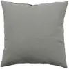 Image de Coussin uni effet Bachette déhoussable - 40 x 40 cm - Gris