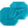 Image de Galette de Chaise Uni Basic 40x40cm Turquoise