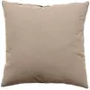 Image de Coussin uni effet Bachette déhoussable - 60 x 60 cm - Taupe
