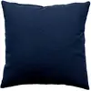 Image de Coussin uni effet Bachette déhoussable - 40 x 40 cm - Bleu Marine