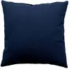 Image de Coussin uni effet Bachette déhoussable - 60 x 60 cm - Bleu Marine