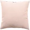 Image de Coussin uni effet Bachette déhoussable - 40 x 40 cm - Rose
