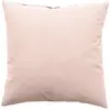 Image de Coussin uni effet Bachette déhoussable - 60 x 60 cm - Rose