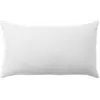 Image de Coussin Déco Uni Panama 30x50cm Blanc