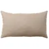 Image de Coussin Déco Uni Panama 30x50cm Naturel