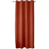 Image de Rideau occultant Basic à 8 oeillets - 140 x 240 cm - Orange terre cuite