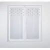 Image de Paire de Voilages à Motif Coeur 60x120cm Beige