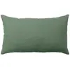 Image de Coussin Déco Uni Panama 30x50cm Vert Argile
