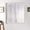 Image de Paire de Voilages Bordés Galet 60x90cm Gris & Blanc