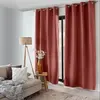 Image de Rideau Thermique Occultant Nordica 135x240cm Terracotta