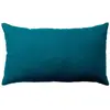 Image de Coussin Déco Uni Panama 30x50cm Bleu Canard