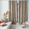 Image de Rideau Thermique Occultant Velvet 140x260cm Naturel