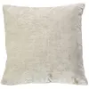 Image de Coussin Déco en Velours Velvet 40x40cm Écru