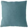 Image de Coussin Déco en Velours Lagarta 40x40cm Bleu Canard