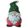 Image de Coussin Déco de Noël 3D LED Gnoma 40cm Multicolore