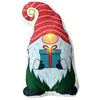 Image de Coussin Déco de Noël 3D LED Gnome 40cm Multicolore