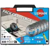Image de Leman Disque abrasif diamant carrelage - Lot de 5