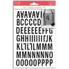 Image de Toga Lettres thermocollantes vinyle - Noir