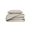 Image de HAOMY - Parure VENEZIA Lin 240x260 + 2 taies carrees 65x65