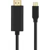 Image de Avizar Câble USB Type C vers HDMI Mâle Résolution 4K UHD 2m Noir
