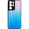 Image de Avizar Coque Samsung Galaxy S21 Ultra Holographique - Rose/Bleu