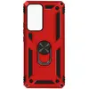Image de Avizar Coque Xiaomi 12 Pro Hybride Bague - Rouge