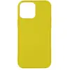 Image de Avizar iPhone 14 Pro Coque Silicone Soft-touch - Jaune