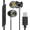 Image de Linq Écouteurs USB-C intra-auriculaires - Noir