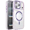Image de Avizar Coque pour iPhone 17 Pro Max Collection Cristal Color Compatible MagSafe Violet