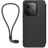 Image de MFXIAOMI Étui Portefeuille pour Redmi 15C avec Dragonne Amovible Noir