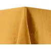 Image de Nappe Rectangulaire Carlina Jaune Ocre Et Bourdon Noir - Madura