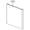 Image de Lg façade de porte lave-vaisselle - Argent