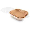 Image de Kitchencook moules papier cuisson pour friteuse à air - 120 pièces